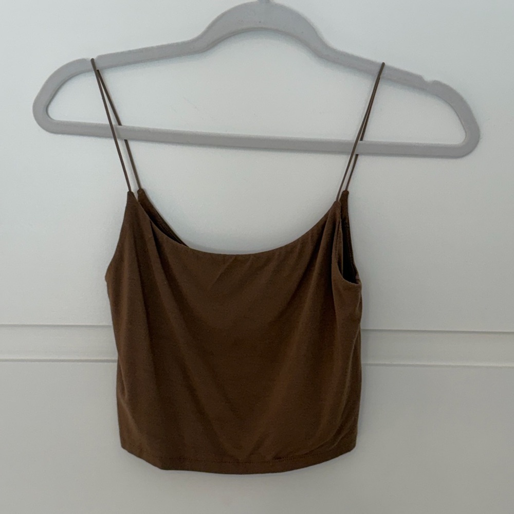 Wilfred Brown Camisole Top